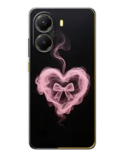 Чохол для Xiaomi POCO X7 Pro з картинкою «Димчасте серце» Чохол для Xiaomi POCO X7 Pro з картинкою «Димчасте серце»