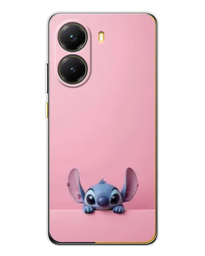 Чехол для Xiaomi POCO X7 Pro с картинкой «Stitch выглядывает»
