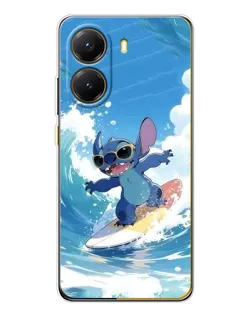 Чохол для Xiaomi POCO X7 Pro з картинкою «Стіч на хвилі» Чохол для Xiaomi POCO X7 Pro з картинкою «Стіч на хвилі»