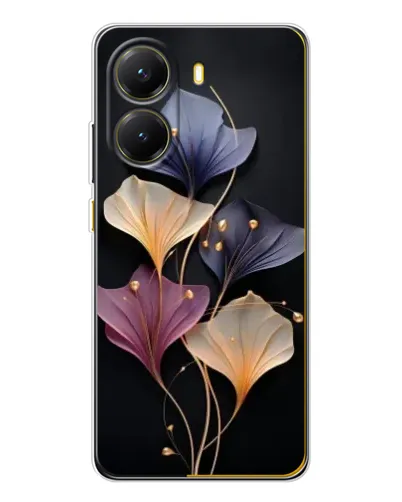 Чехол для Xiaomi POCO X7 Pro с картинкой «Лиловые цветы грации» Чехол для Xiaomi POCO X7 Pro с картинкой «Лиловые цветы грации»