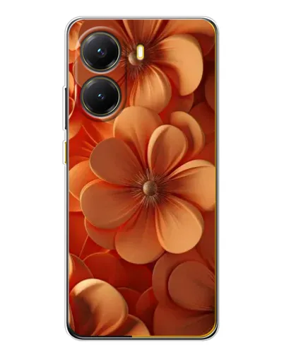 Чехол для Xiaomi POCO X7 Pro с картинкой «Оранжевый макро цветок» Чехол для Xiaomi POCO X7 Pro с картинкой «Оранжевый макро цветок»