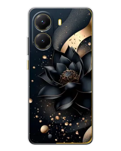Чехол для Xiaomi POCO X7 Pro с картинкой «Черный лотос» Чехол для Xiaomi POCO X7 Pro с картинкой «Черный лотос»