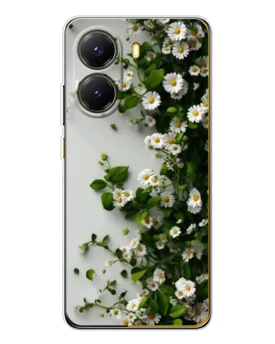Чехол для Xiaomi POCO X7 Pro с картинкой «Ветка мелких белых цветов» Чехол для Xiaomi POCO X7 Pro с картинкой «Ветка мелких белых цветов»