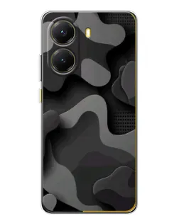 Чохол для Xiaomi POCO X7 Pro з картинкою «Темний абстрактний камуфляж» Чохол для Xiaomi POCO X7 Pro з картинкою «Темний абстрактний камуфляж»