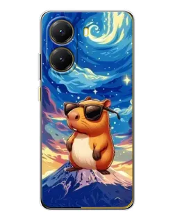 Чохол для Xiaomi POCO X7 Pro з картинкою «Капібара Ван Гога»