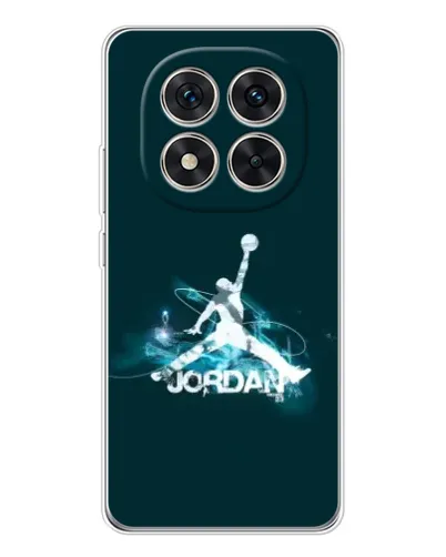Чехол для Xiaomi POCO X7 с картинкой «Jordan Blue Fire»