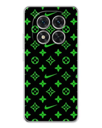 Чехол для Xiaomi POCO X7 с картинкой «Неоновый принт LV»
