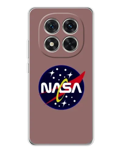 Чехол для Xiaomi POCO X7 с картинкой «NASA — ретро космос»