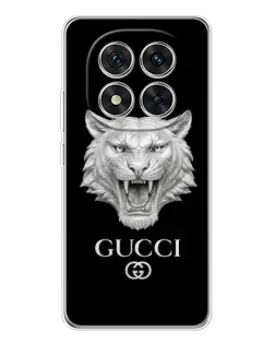 Чехол для Xiaomi POCO X7 с картинкой «Gucci — серебряный лев» Чехол для Xiaomi POCO X7 с картинкой «Gucci — серебряный лев»
