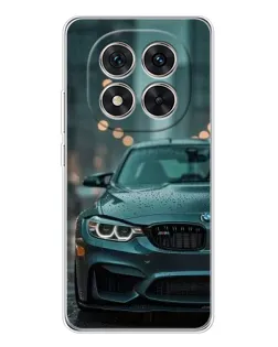 Чохол для Xiaomi POCO X7 з картинкою «BMW у вогнях міста»