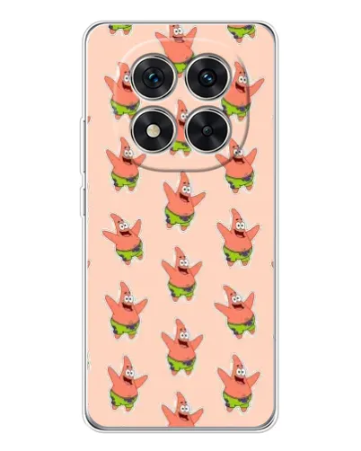 Чехол для Xiaomi POCO X7 с картинкой «Патрик Стар паттерн» Чехол для Xiaomi POCO X7 с картинкой «Патрик Стар паттерн»