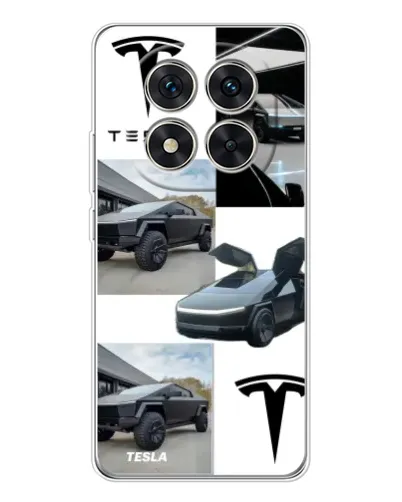 Чехол для Xiaomi POCO X7 с картинкой «Коллаж Cybertruck Tesla» Чехол для Xiaomi POCO X7 с картинкой «Коллаж Cybertruck Tesla»