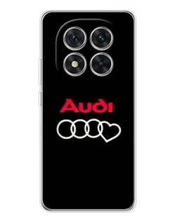 Чехол для Xiaomi POCO X7 с картинкой «Логотип Audi Heart» Чехол для Xiaomi POCO X7 с картинкой «Логотип Audi Heart»