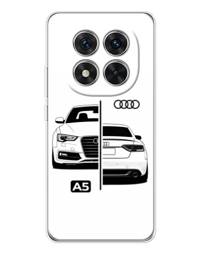Чехол для Xiaomi POCO X7 с картинкой «Audi — контрастный дизайн» Чехол для Xiaomi POCO X7 с картинкой «Audi — контрастный дизайн»