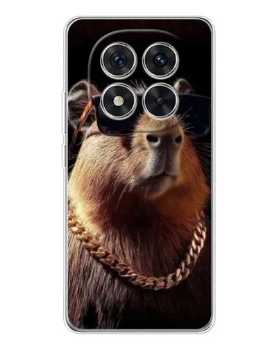 Чехол для Xiaomi POCO X7 с картинкой «Капибара золотая цепь» Чехол для Xiaomi POCO X7 с картинкой «Капибара золотая цепь»