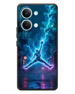 Чехол для Xiaomi Poco X8 Pro Max с картинкой «Jordan Gold Jumpman»