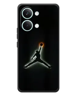 Чехол для Xiaomi Poco X8 Pro Max с картинкой «Jordan Gradient Logo»