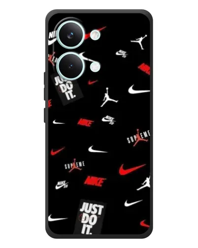 Чехол для Xiaomi Poco X8 Pro Max с картинкой «Nike Mix Pattern»