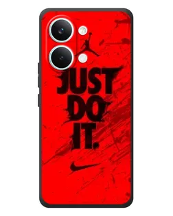 Чехол для Xiaomi Poco X8 Pro Max с картинкой «Nike Just Do It»