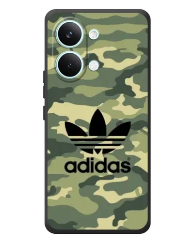 Чехол для Xiaomi Poco X8 Pro Max с картинкой «Милитари стиль Adidas» Чехол для Xiaomi Poco X8 Pro Max с картинкой «Милитари стиль Adidas»