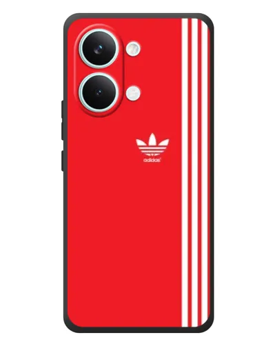 Чехол для Xiaomi Poco X8 Pro Max с картинкой «Красный минимализм Adidas» Чехол для Xiaomi Poco X8 Pro Max с картинкой «Красный минимализм Adidas»