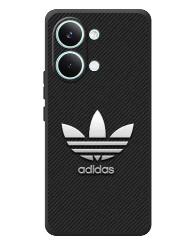 Чехол для Xiaomi Poco X8 Pro Max с картинкой «Adidas Карбоновая текстура» Чехол для Xiaomi Poco X8 Pro Max с картинкой «Adidas Карбоновая текстура»