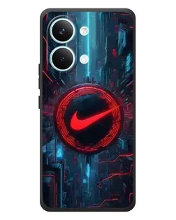 Чехол для Xiaomi Poco X8 Pro Max с картинкой «Техногенный стиль Nike» Чехол для Xiaomi Poco X8 Pro Max с картинкой «Техногенный стиль Nike»