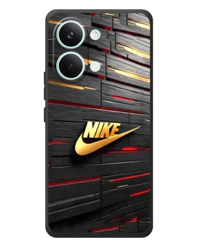 Чехол для Xiaomi Poco X8 Pro Max с картинкой «Золотой Nike на металле» Чехол для Xiaomi Poco X8 Pro Max с картинкой «Золотой Nike на металле»