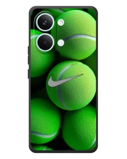 Чехол для Xiaomi Poco X8 Pro Max с картинкой «Теннисные мячи Найк» Чехол для Xiaomi Poco X8 Pro Max с картинкой «Теннисные мячи Найк»