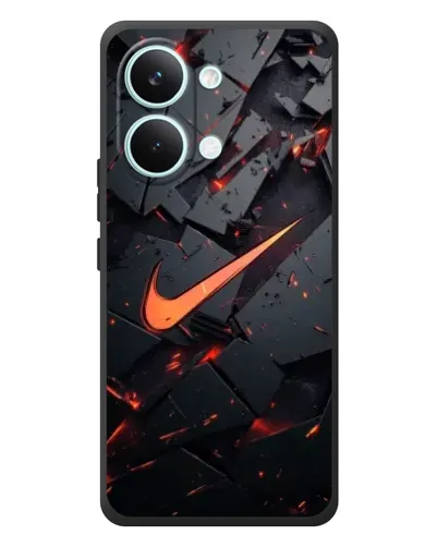 Чехол для Xiaomi Poco X8 Pro Max с картинкой «Nike — эффект разломов» Чехол для Xiaomi Poco X8 Pro Max с картинкой «Nike — эффект разломов»
