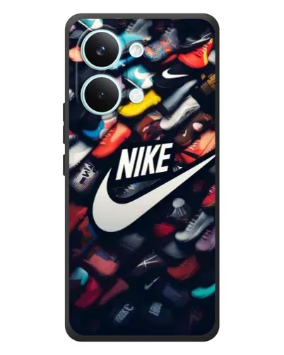 Чехол для Xiaomi Poco X8 Pro Max с картинкой «Коллекция кроссовок Nike» Чехол для Xiaomi Poco X8 Pro Max с картинкой «Коллекция кроссовок Nike»