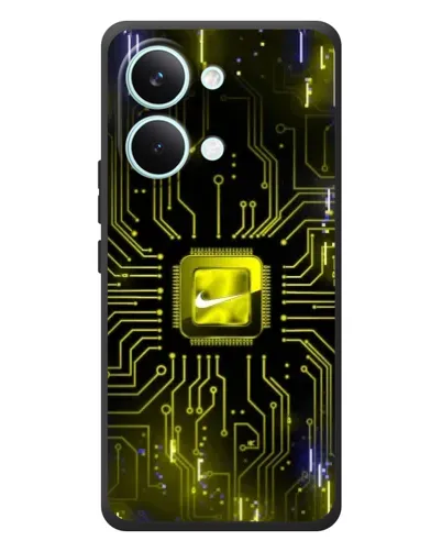 Чехол для Xiaomi Poco X8 Pro Max с картинкой «Nike — золотая искра» Чехол для Xiaomi Poco X8 Pro Max с картинкой «Nike — золотая искра»