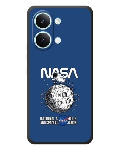 Чехол для Xiaomi Poco X8 Pro Max с картинкой «NASA — лунная миссия» Чехол для Xiaomi Poco X8 Pro Max с картинкой «NASA — лунная миссия»
