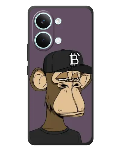 Чехол для Xiaomi Poco X8 Pro Max с картинкой «Bored Ape в кепке» Чехол для Xiaomi Poco X8 Pro Max с картинкой «Bored Ape в кепке»
