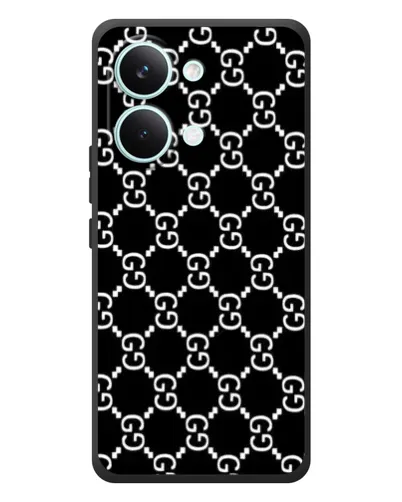 Чехол для Xiaomi Poco X8 Pro Max с картинкой «Gucci — сетчатый паттерн» Чехол для Xiaomi Poco X8 Pro Max с картинкой «Gucci — сетчатый паттерн»