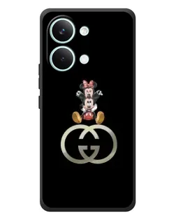 Чехол для Xiaomi Poco X8 Pro Max с картинкой «Минни Маус на лого» Чехол для Xiaomi Poco X8 Pro Max с картинкой «Минни Маус на лого»