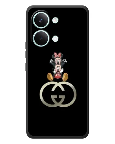 Чехол для Xiaomi Poco X8 Pro Max с картинкой «Минни Маус на лого» Чехол для Xiaomi Poco X8 Pro Max с картинкой «Минни Маус на лого»