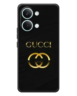 Чехол для Xiaomi Poco X8 Pro Max с картинкой «Золотой логотип Gucci» Чехол для Xiaomi Poco X8 Pro Max с картинкой «Золотой логотип Gucci»