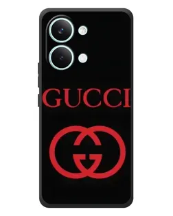 Чехол для Xiaomi Poco X8 Pro Max с картинкой «Gucci — красный логотип» Чехол для Xiaomi Poco X8 Pro Max с картинкой «Gucci — красный логотип»