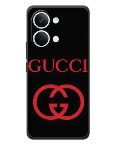 Чехол для Xiaomi Poco X8 Pro Max с картинкой «Gucci — красный логотип» Чехол для Xiaomi Poco X8 Pro Max с картинкой «Gucci — красный логотип»