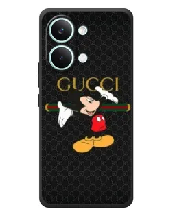 Чехол для Xiaomi Poco X8 Pro Max с картинкой «Микки Маус Gucci» Чехол для Xiaomi Poco X8 Pro Max с картинкой «Микки Маус Gucci»