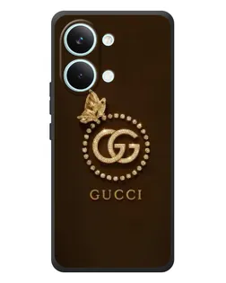 Чехол для Xiaomi Poco X8 Pro Max с картинкой «Gucci — золотая бабочка» Чехол для Xiaomi Poco X8 Pro Max с картинкой «Gucci — золотая бабочка»