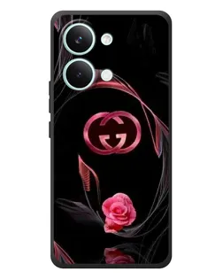 Чехол для Xiaomi Poco X8 Pro Max с картинкой «Gucci — неоновая роза» Чехол для Xiaomi Poco X8 Pro Max с картинкой «Gucci — неоновая роза»