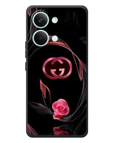 Чехол для Xiaomi Poco X8 Pro Max с картинкой «Gucci — неоновая роза» Чехол для Xiaomi Poco X8 Pro Max с картинкой «Gucci — неоновая роза»