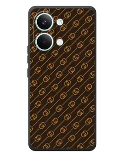 Чехол для Xiaomi Poco X8 Pro Max с картинкой «Gucci — золотые диагонали» Чехол для Xiaomi Poco X8 Pro Max с картинкой «Gucci — золотые диагонали»
