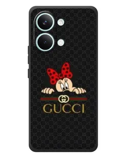 Чехол для Xiaomi Poco X8 Pro Max с картинкой «Минни Маус Gucci — черный» Чехол для Xiaomi Poco X8 Pro Max с картинкой «Минни Маус Gucci — черный»