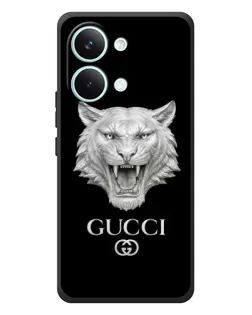 Чехол для Xiaomi Poco X8 Pro Max с картинкой «Gucci — серебряный лев» Чехол для Xiaomi Poco X8 Pro Max с картинкой «Gucci — серебряный лев»