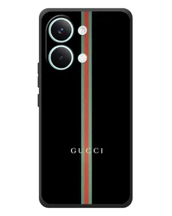 Чехол для Xiaomi Poco X8 Pro Max с картинкой «Gucci — строгая линия» Чехол для Xiaomi Poco X8 Pro Max с картинкой «Gucci — строгая линия»