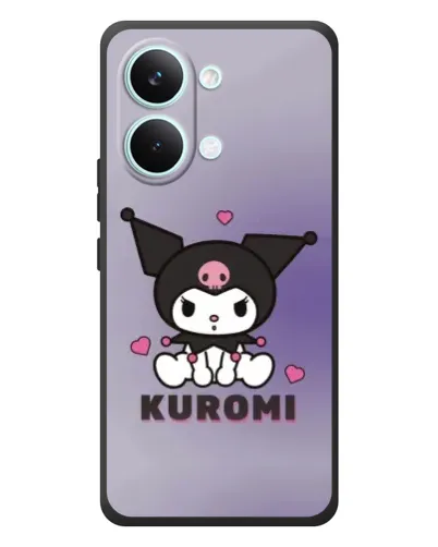 Чехол для Xiaomi Poco X8 Pro Max с картинкой «Kuromi — фиолетовый арт» Чехол для Xiaomi Poco X8 Pro Max с картинкой «Kuromi — фиолетовый арт»