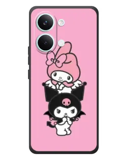 Чехол для Xiaomi Poco X8 Pro Max с картинкой «My Melody и Kuromi» Чехол для Xiaomi Poco X8 Pro Max с картинкой «My Melody и Kuromi»